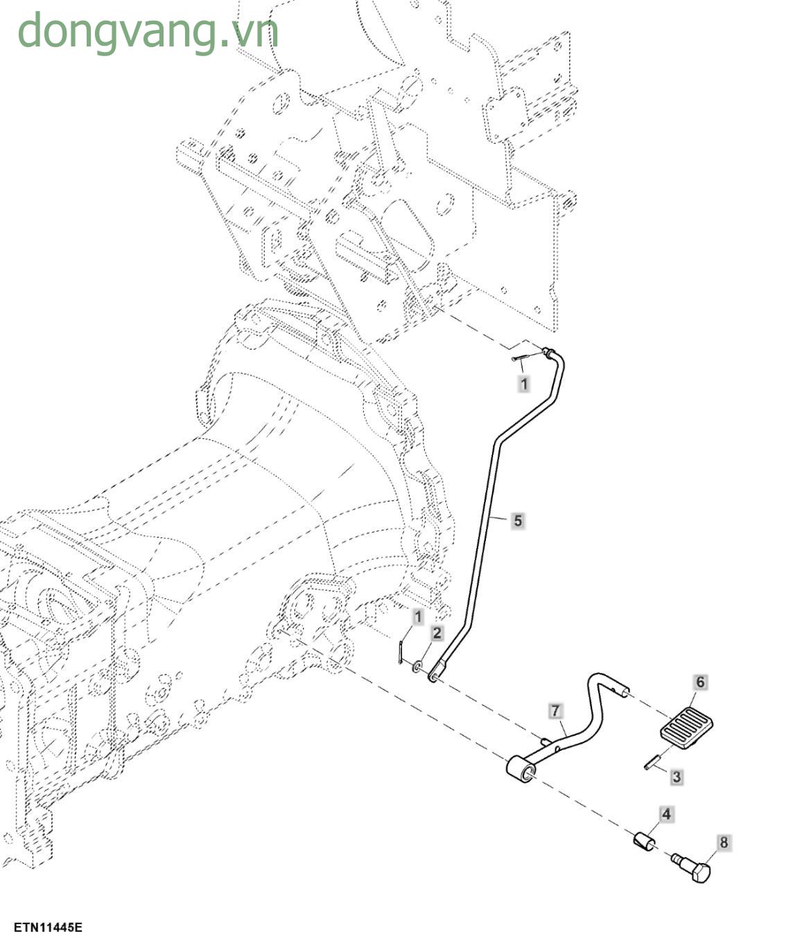 Điều khiển bàn đạp ga, 2100 vòng/phút - ST510671
